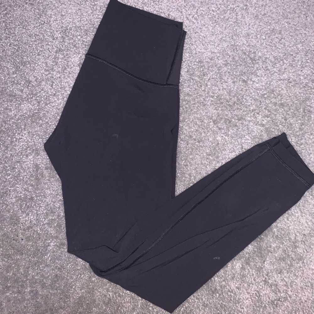 Black lululemon align leggings